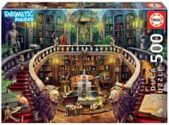 Educa Enigmatic puzzle Antická knihovna 500 dílků