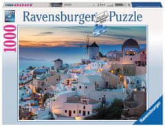 Ravensburger Puzzle Večer v Santorini 1000 dílků