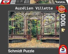 Schmidt Puzzle Zarostlá klenutá okna 1000 dílků