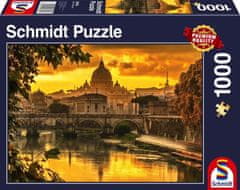 Schmidt Puzzle Zlaté světlo nad Římem 1000 dílků