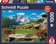 Schmidt Puzzle Horský ráj 1000 dílků