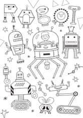 Clementoni Oboustranné puzzle: Roboti 60 dílků