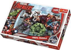 Trefl Puzzle Avengers: Do akce 100 dílků