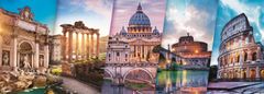 Trefl Panoramatické puzzle Cestování po Itálii 500 dílků