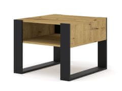 Homlando Konferenční stolek MONDI 60 x 60 cm řemeslný dub