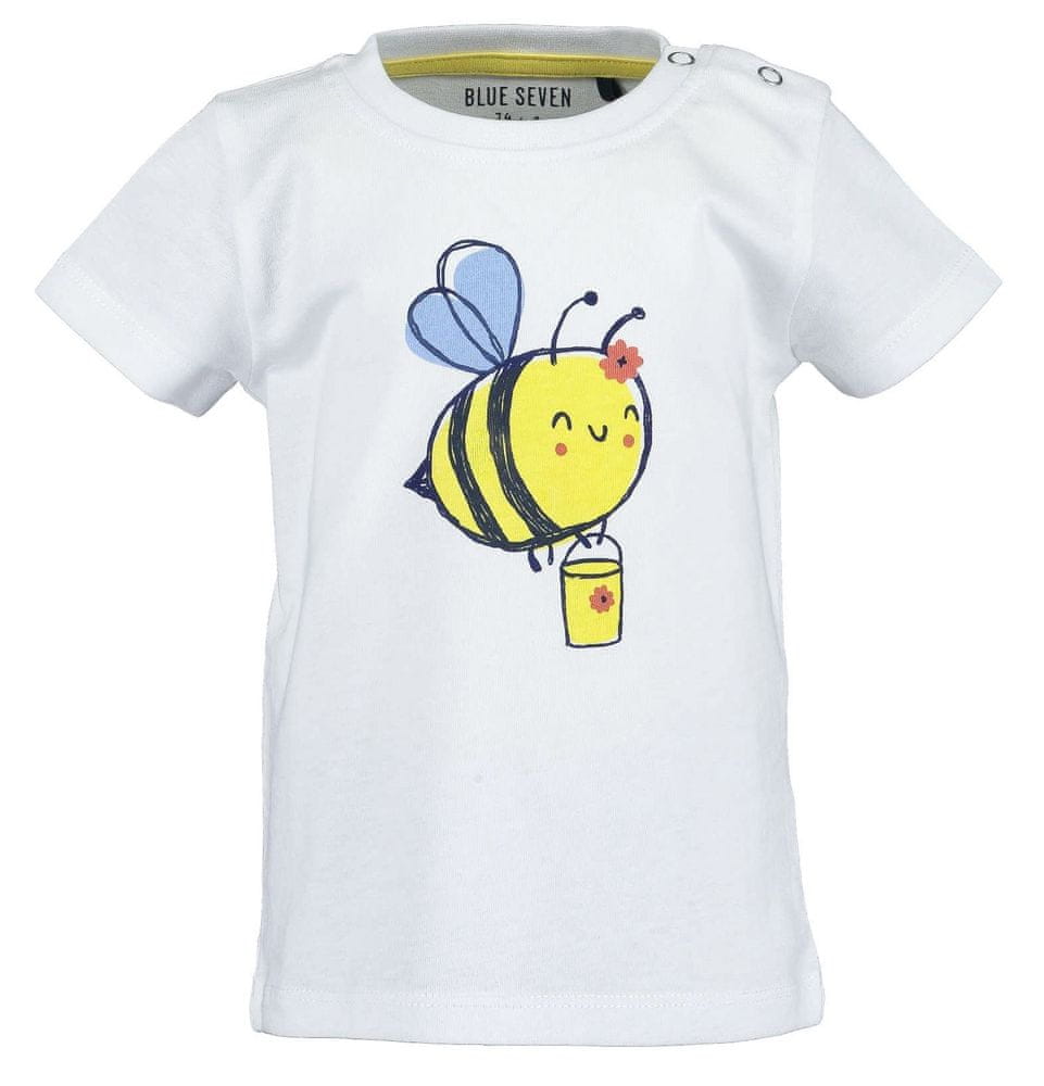 Blue Seven dívčí tričko Busy Bee 901106 X bílá 68