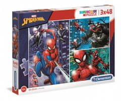 Clementoni Puzzle Spiderman 3x48 dílků