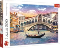 Trefl Puzzle Most Rialto, Benátky 500 dílků