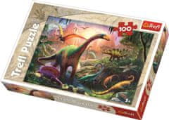 Trefl Puzzle Svět dinosaurů 100 dílků