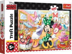 Trefl Puzzle Myška Minnie a Daisy 100 dílků