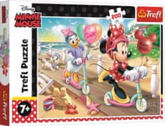 Trefl Puzzle Minnie Mouse: Na pláži 200 dílků