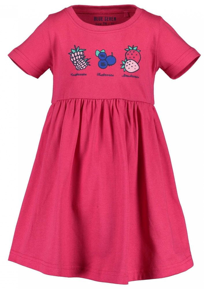Blue Seven dívčí šaty Berry Mix 721608 X růžová 104