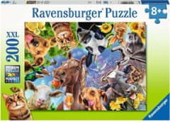 Ravensburger Puzzle Veselá zvířátka ze statku XXL 200 dílků