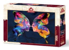 Art puzzle Puzzle Motýlí láska 1000 dílků