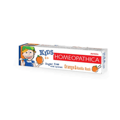 Aroma Zubní pasta 4+ Pomeranč a Vanilka Astera Homeopathica 50 ml
