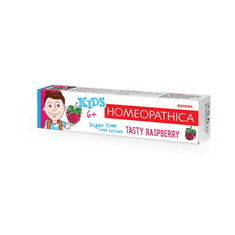 Aroma Zubní pasta 6+ Malina Astera Homeopathica 50 ml