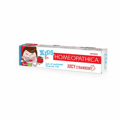 Aroma Zubní pasta 0+ Šťavnatá jahoda Astera Homeopathica 50 ml