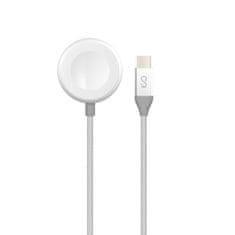 EPICO Apple Watch Charging Cable USB-C 1,2 m 9915102100017, stříbrný