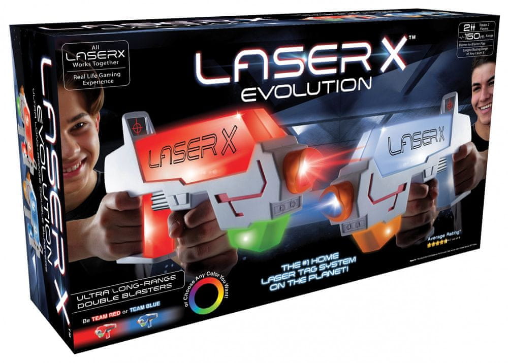 Levně Laser X Range evolution sada pro 2 hráče