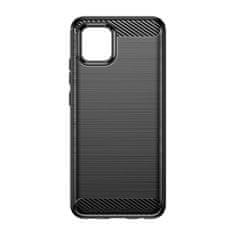 MG Carbon Case Flexible silikonový kryt na Samsung A03S EU (166.5), černý