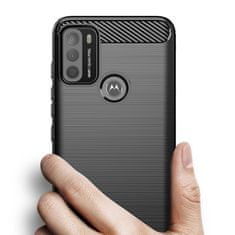 MG Carbon Case Flexible silikonový kryt na Motorola Moto G50, černý