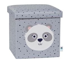 Love It Store It Box na hračky / židle, Happy Kids - Panda