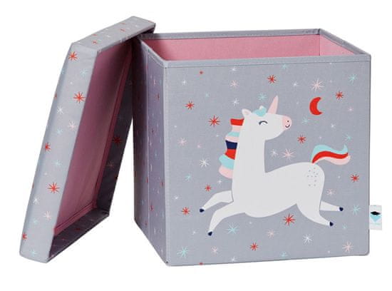 Love It Store It Box na hračky / židle, Happy Kids - Unicorn