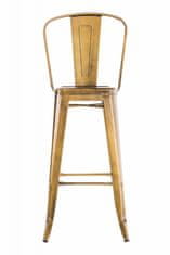 BHM Germany Barová židle Gilet, zlatá