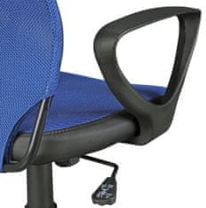 Bruxxi Dětská kancelářská židle Kika, síťovina, modrá