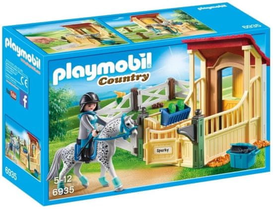 Playmobil 6935 Box pro koně - Appaloosa