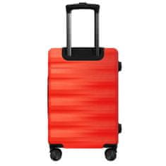 AVANCEA® Cestovní kufr DE27922 červený S 55x38x23 cm