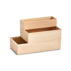 Zeller Nádoba na skladování borovice, krabice z borového dřeva, vysoce kvalitní krabice.