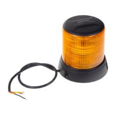 CARCLEVER LED maják, oranžový, 10-30V, ECE R65, pevná montáž (WB203A-F)