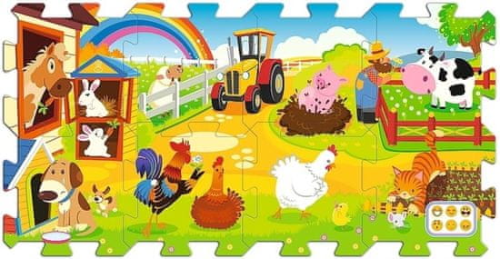 Trefl Pěnové puzzle Farma 0+