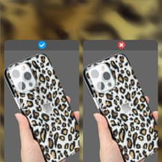 Kingxbar Wild Series silikonové pouzdro na iPhone 13 Pro 6.1" Leopard