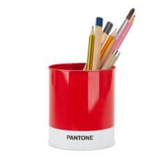 Balvi Stojánek na tužky Pantone 27382, kov, v.10 cm, červený