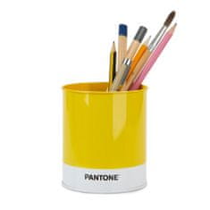 Balvi Stojánek na tužky Pantone 27381, kov, v.10 cm, žlutý