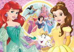Třpytivé puzzle Disney princezny 100 dílků