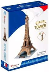 CubicFun 3D puzzle Eiffelova věž zlatá 39 dílků