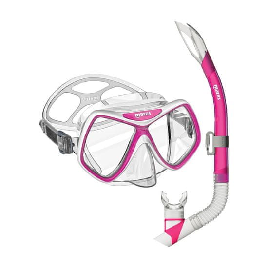 Mares Šnorchlovací set maska+šnorchl Ridley růžový