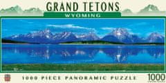 MasterPieces Puzzle Národní park Grand Teton - PANORAMATICKÉ PUZZLE