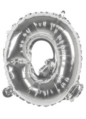 TWM Q balónek písmeno stříbrný 36 cm