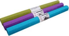 TWM obdélníkové podložky 45 x 30 cm PVC fialová