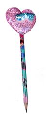 TWM tužka Minnie Mouse pro dívky 18 cm dřevěná zelená / růžová