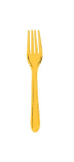 TWM žluté vidličky 10 kusů