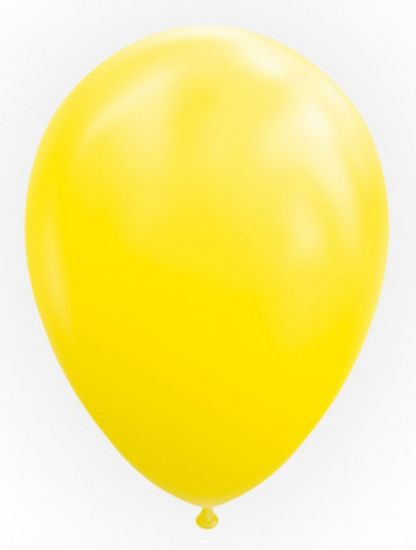 TWM 30,5 cm latexové balónky žluté 100 ks