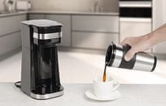 TWM 420 ml kávovar 750W nerezová ocel černá 2-dílný