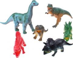 TWM 6dílná 12 cm hrací sada na dinosaura