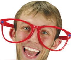 TWM párty brýle 21 cm červené jednovelikost