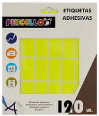 TWM samolepicí etikety 20 x 37 mm žlutý papír